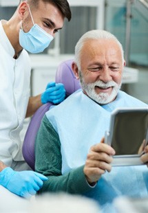: a patient receiving dental restorations near Lake Travis